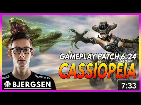 343. TSM Bjergsen Cassiopeia vs Leblanc Mid - December 20th, 2016 - Patch 6.24 Season 7
