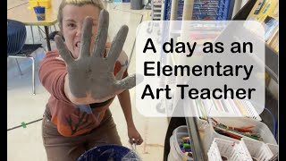 A Day as an Elementary Art Teacher