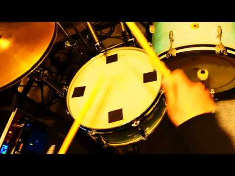【 ONE TAKE 】Drum Track Funk  SHUFFLE Beat 【 10 minutes 】【 BPM 100 】【Drum Loop】