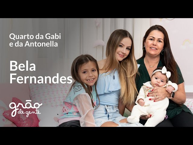 BELA FERNANDES APRESENTA QUARTO AMIGUINHAS UNICÓRNIO DAS IRMÃS | GRÃO DE GENTE