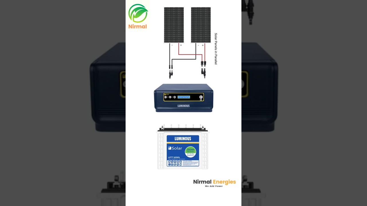 Luminous NXG PRO 1KVA 12Volt with 150Ah Solar battery