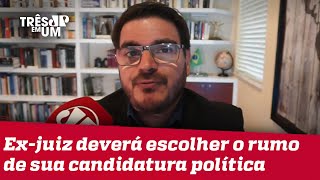 Rodrigo Constantino: Moro tem mais peso que todos os outros candidatos da 3ª via juntos