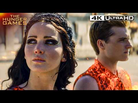 Katniss and Peeta Enter the Quarter Quell