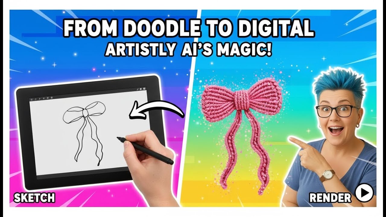 From Doodle to Digital: Testing Artistly AI’s Sketch-to-Render Magic