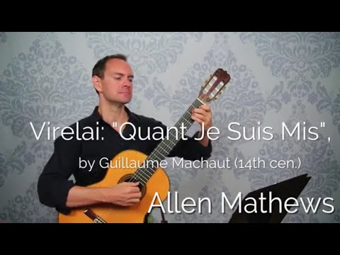 Getting Started with Virelai  Quant Je Suis Mis