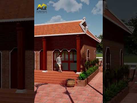 Thiết kế nhà vườn cấp 4 siêu đẹp nhìn là mê.