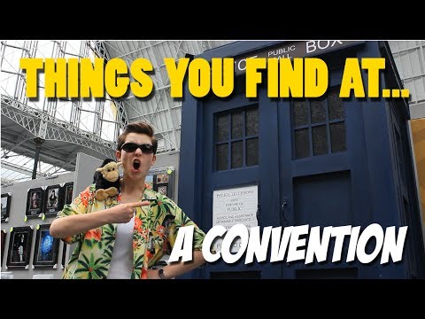 35 THINGS AT A CONVENTION | Christel Dee