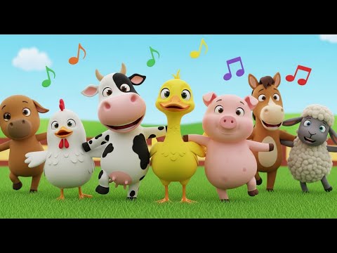 A Fazendinha Feliz | Animais da Fazenda | Música para Crianças | Amiguinhos TV