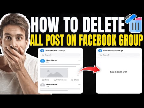How to Delete All Posts on Facebook Group in One Click (2026) | Delete All Group Posts Easily Fast