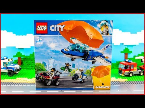 Vidéo LEGO City 60208 : L’arrestation en parachute