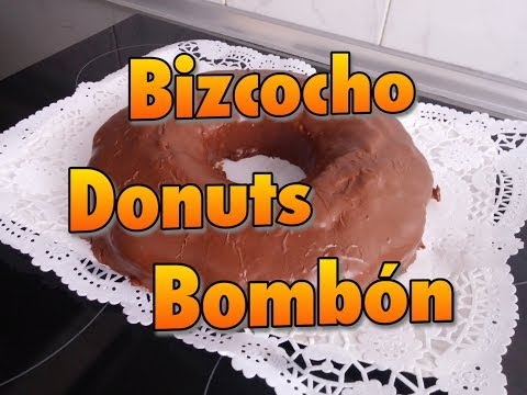 Bizcocho donut bombón