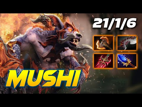 Mushi Ursa Bear Warrior [21/1/6] - Dota 2 Pro Gameplay [Watch & Learn]