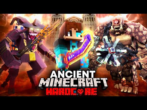 100 Players Simulate an ANCIENT Tournament in Minecraft...