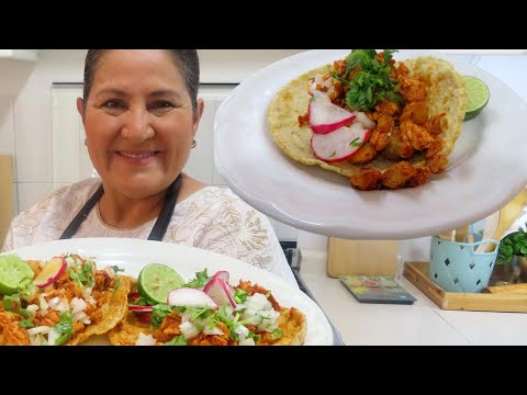 Tacos de POLLO AL PASTOR ¡Receta ideal si no comes puerco!