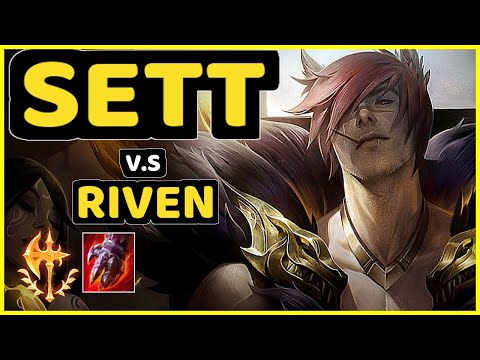 BIOPANTHER (SETT) vs RIVEN - TOP CHALLENGER GAMEPLAY - OC