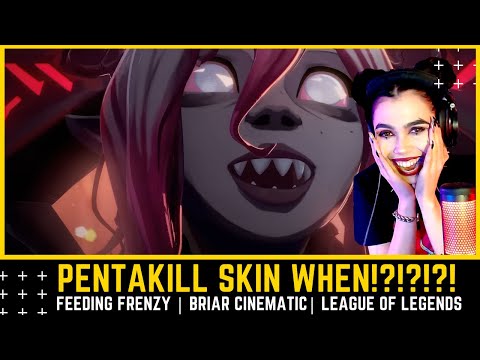 Dinka Kay REACTS: Feeding Frenzy | Briar Cinematic - League of Legends