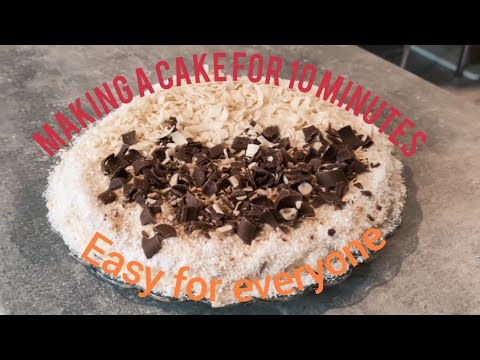 Торта за 10 Минути I Много Лесна и Вкусна I How To Cook A Cake For 10 Minutes I Easy Cake