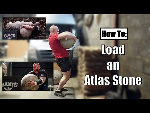 How To Load an ATLAS STONE | WSM Worlds Strongest Man Atlas stones lifting & loading | Strongman