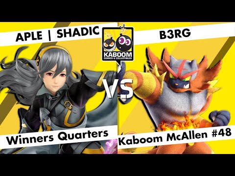 APLE | SHADIC (Corrin) vs B3RG (Incineroar) - WQF - Kaboom McAllen #48