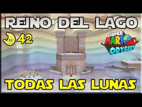 Super Mario Odyssey - Guia 100% - Todas las Lunas - Reino del Lago - Español
