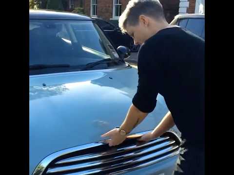 How to open the bonnet on a Mini car. #driving #mini #cooper #automobile #beginnerdriver #howto