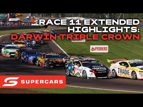 SUPERCARS 2024 betr Darwin Triple Crown 決勝レース11 ハイライト動画