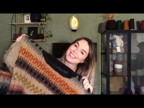 Knitting Traditiond Podcast Ep.34 sweater knitting and lots of new yarn cones to try