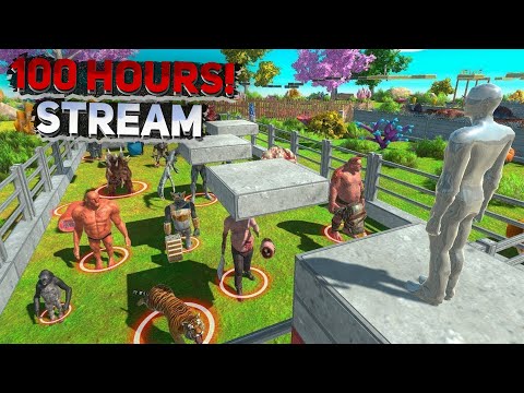 🔴LIVE: EXTREME PARKOUR / DEATH RUN in Forest/City/Pyramid- Animal Revolt Battle Simulator