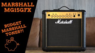 Video thumbnail for Marshall MG15GFX Sound Demo (no talking playthrough) by Guitarist Next Door