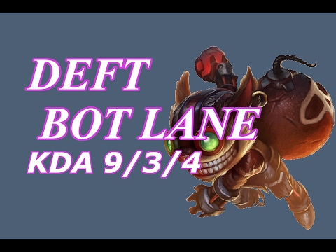 KT Deft - Ziggs vs Jhin - KR LOL Solo Rank