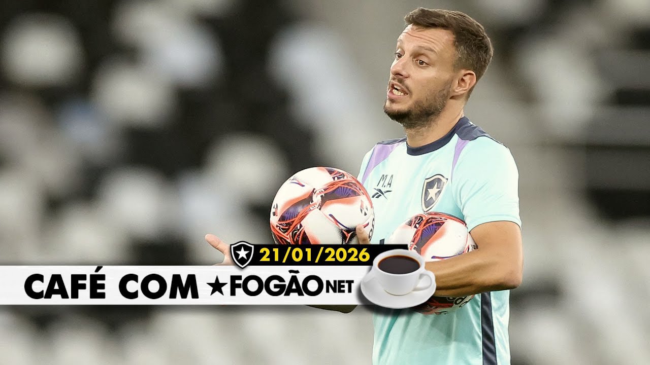 LIVE CAFÉ COM FOGÃONET | Anselmi e elenco principal estreiam na temporada pelo Botafogo; David Ricardo vendido