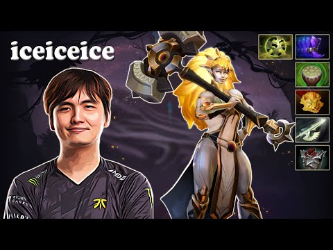 iceiceice - Dawnbreaker Offlane | Dota 2 7.29b Gameplay