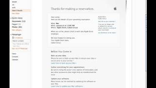 Reservation to Genius Bar