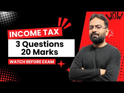 Income Tax Chapter 1 One Shot 2023 24