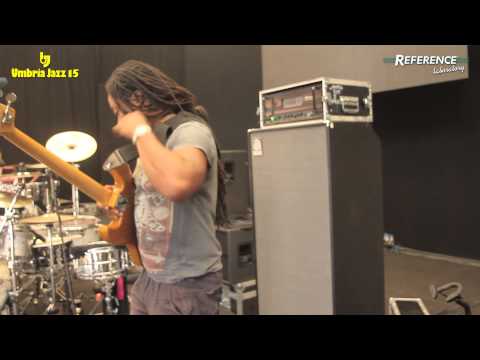Umbria Jazz 2015 - Francis Hylton (Incognito) and Reference Cables