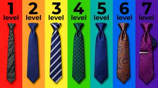 The 7 Levels of Men's Ties (Most Men Are Stuck at Level 2)
