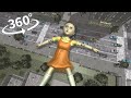 Squid Game Young Hee Appear In The City 360 VR