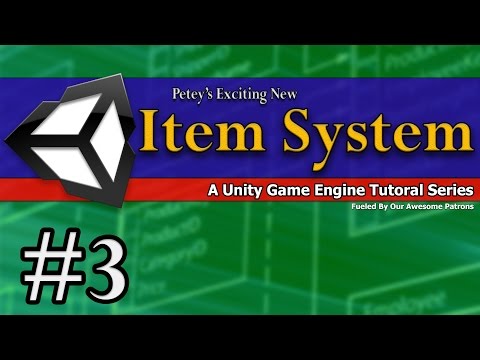 Unity 5 RPG Series - 003 Item System