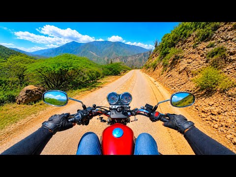 GN 125 / EN LO PROFUNDO DEL GRAN CAÑÓN DE CHICAMOCHA / COLOMBIA 🇨🇴