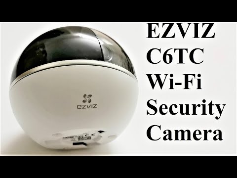 EZVIZ C6TC Wi-Fi Security Camera - Review and Features Walkthrough
