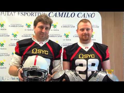 13/03/12 – Presentación del Primer partido de Fútbol Americano en La Nucía.