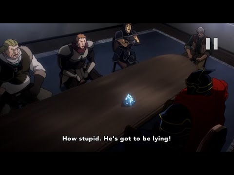 Igvarge insulting Ainz Ooal Gown,