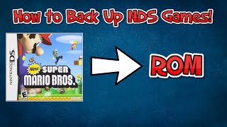 How to Dump your NDS Games into Roms with Your NDS Flashcart!