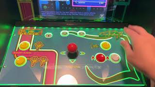 Arcade1up Class of ‘81 deck lights, settings, and leaderboards