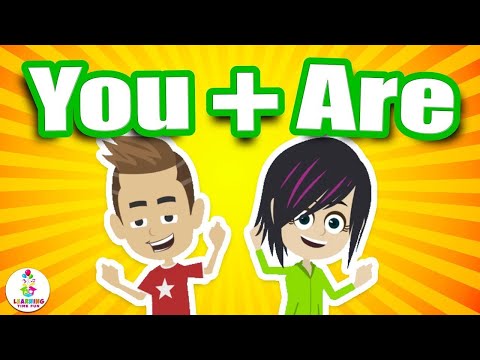 Contractions for Kids (Grammar for Children Learning Video)-Owner-Learning Time Fun
