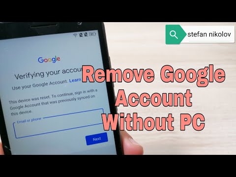 Alcatel 1B (2020) 5002F/ 5002A/ 5002D/ 5002X. Remove google account, Bypass FRP. Without PC!!!