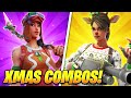 10 BEST CHRISTMAS COMBOS in FORTNITE Chapter 3! (Winterfest 2021)