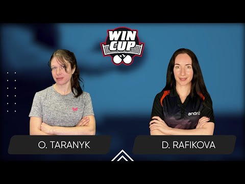 07:00 Olena Taranyk - Diana Rafikova 30.11.2024 WINCUP Women Professional. TABLE 1