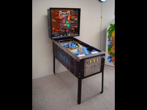Bally's Xenon Pinball Machine - One Of the Coolest Early 80's Designs, Great Speech Board!