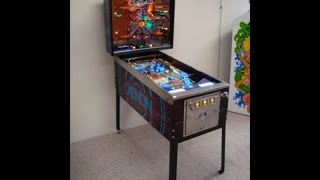 Bally's Xenon Pinball Machine - One Of the Coolest Early 80's Designs, Great Speech Board!